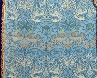 Pfau und Drache (Detail)